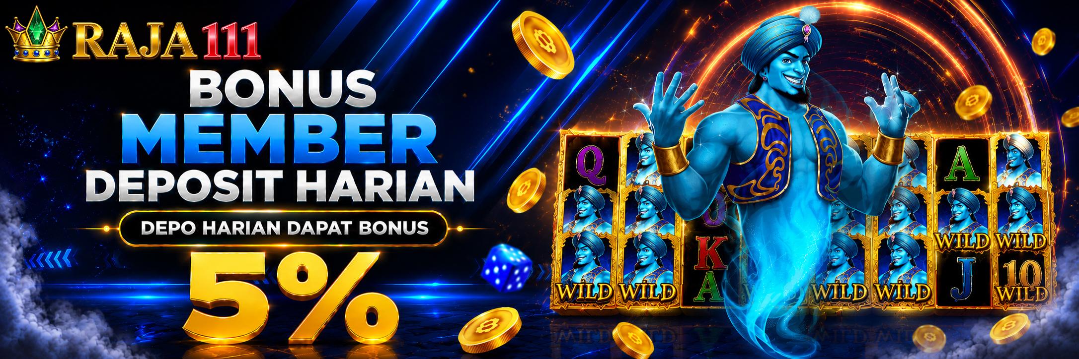 BONUS HARIAN 5%